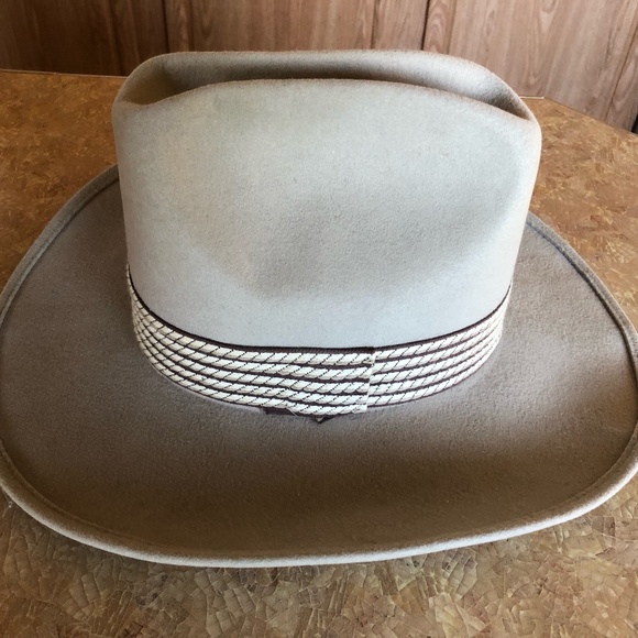 Men's 100% WOOL Rancher's Hat "DIAMONI" - Picture 6 of 10